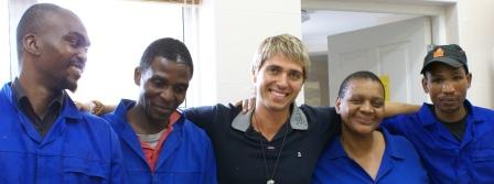 Ignatius, Shadrack, James, Beauty and Mike